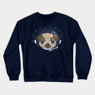 Moon Pug Crewneck Sweatshirt